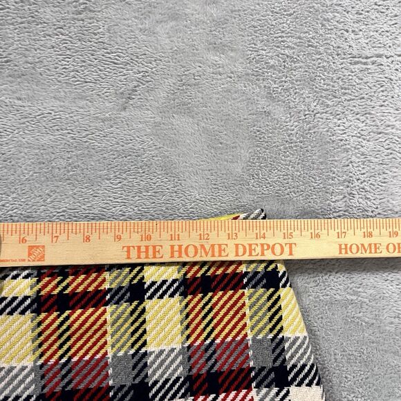 Vintage Boden Skirt Women's 6 Tweed Plaid Pencil Mini Wool Pockets Boho - Picture 6 of 8
